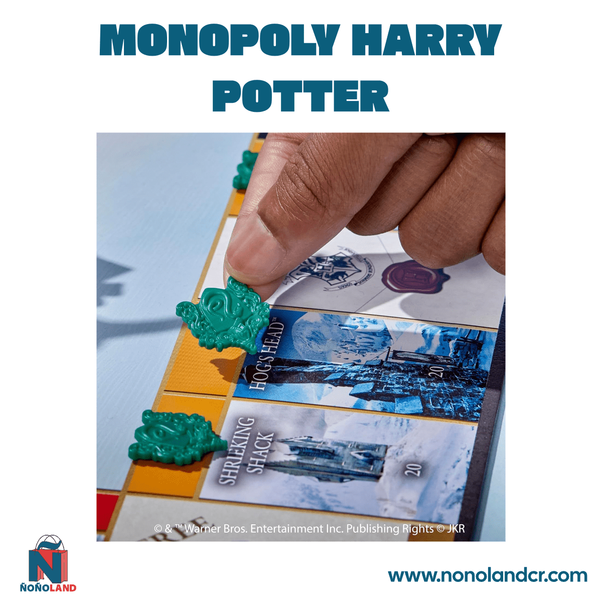 Monopoly Harry Potter Edition (Idioma: Inglés) - ÑoñolandCR