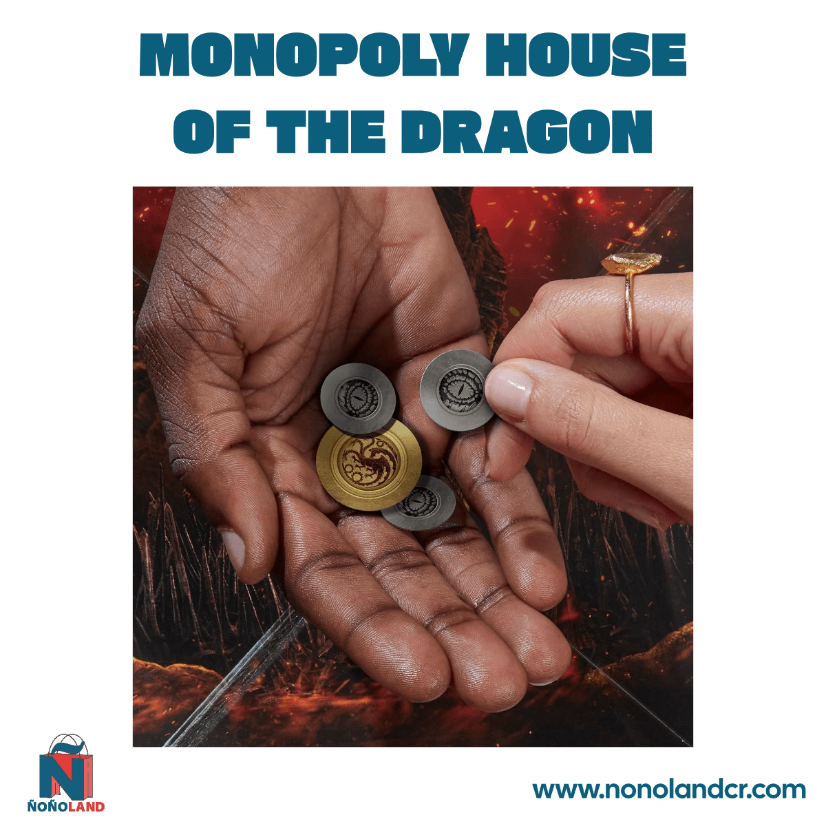 Monopoly House of the Dragon Edition (Idioma: Inglés) - ÑoñolandCR