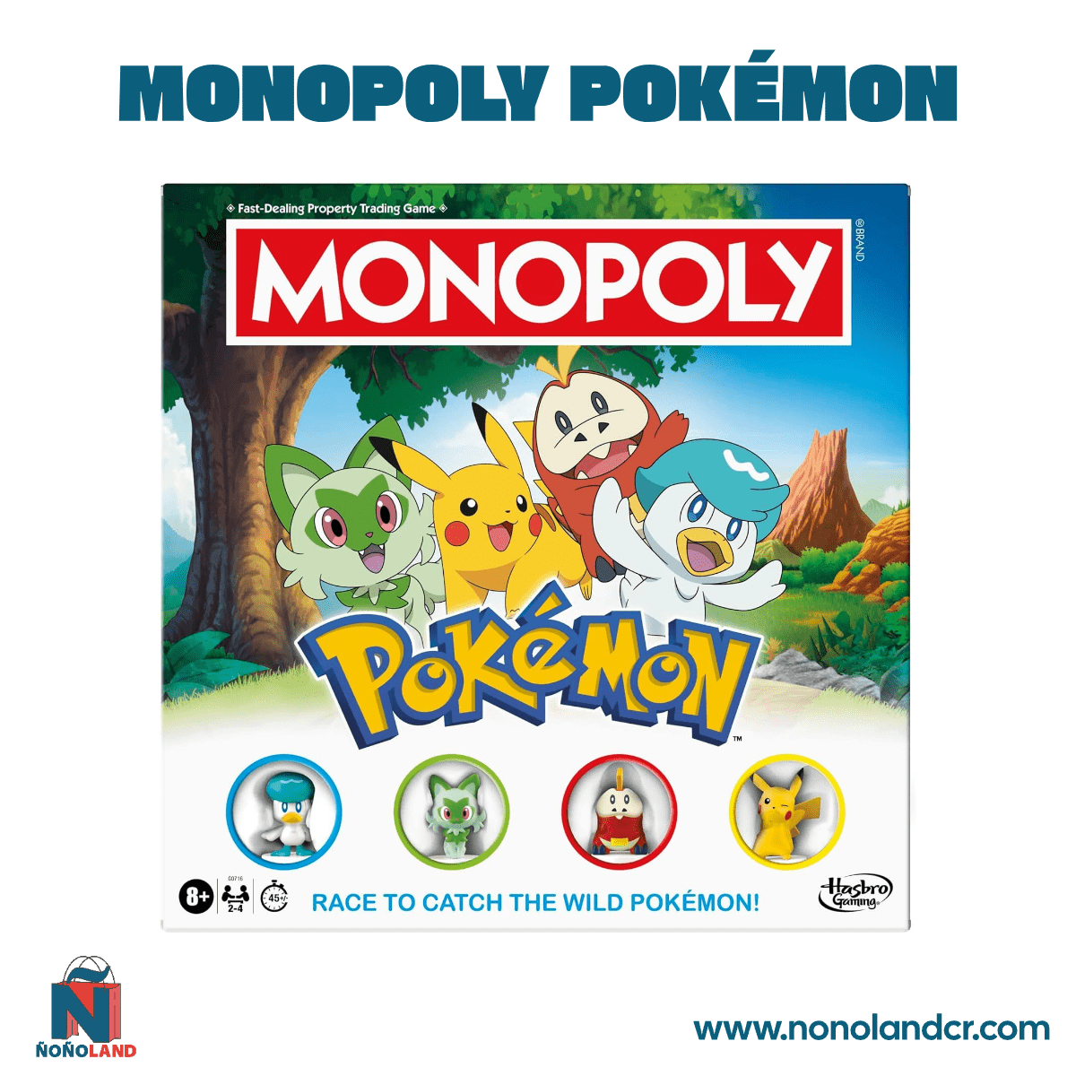 Monopoly Pokémon Edition (Idioma: Inglés) - ÑoñolandCR