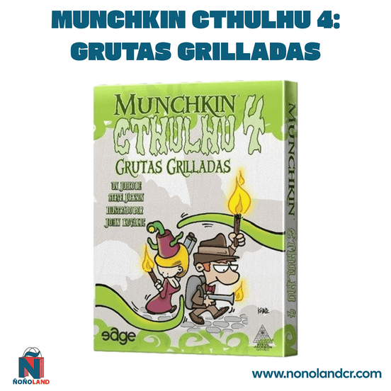 Munchkin Cthulhu 4: Grutas Grilladas (Idioma: Español) - ÑoñolandCR