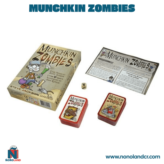Munchkin Zombies (Idioma: Inglés) - ÑoñolandCR