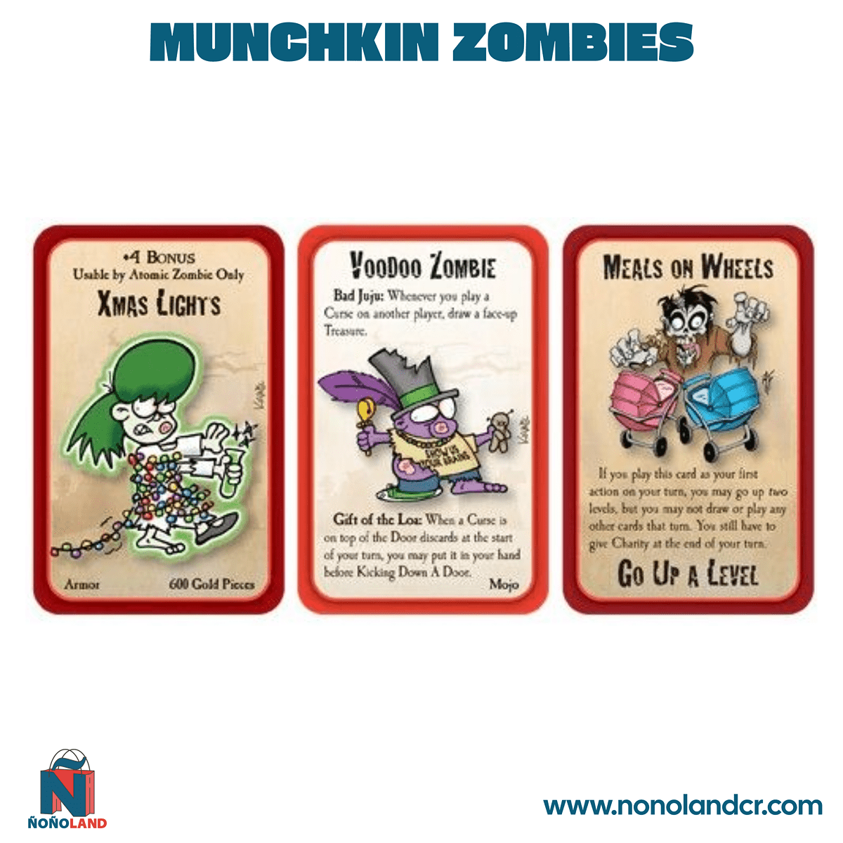 Munchkin Zombies (Idioma: Inglés) - ÑoñolandCR