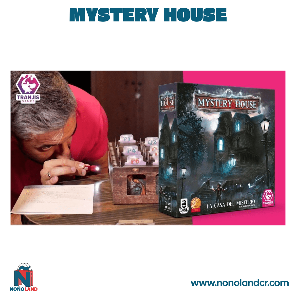 Mystery House (Idioma: Inglés y Español) - ÑoñolandCR
