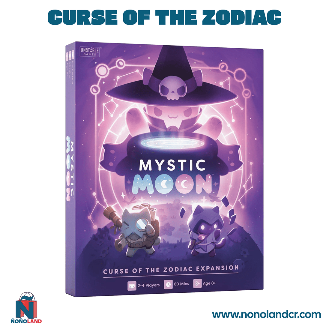 Mystic Moon: Curse of the Zodiac Expansión (Idioma: Inglés y Español) - ÑoñolandCR