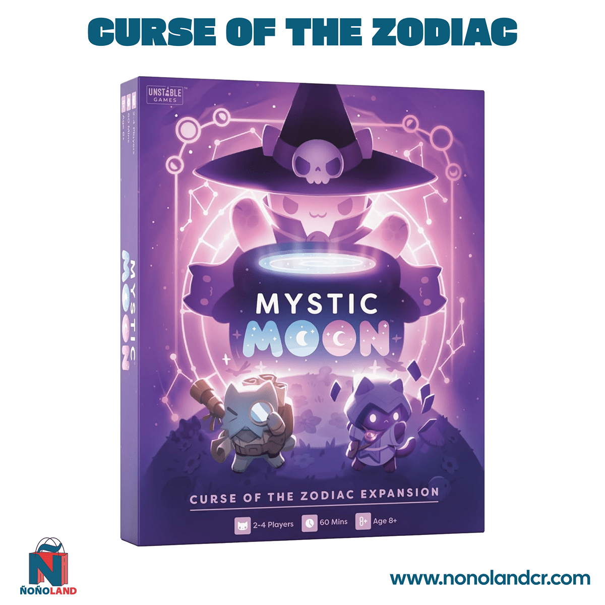 Mystic Moon: Curse of the Zodiac Expansión (Idioma: Inglés y Español) - ÑoñolandCR
