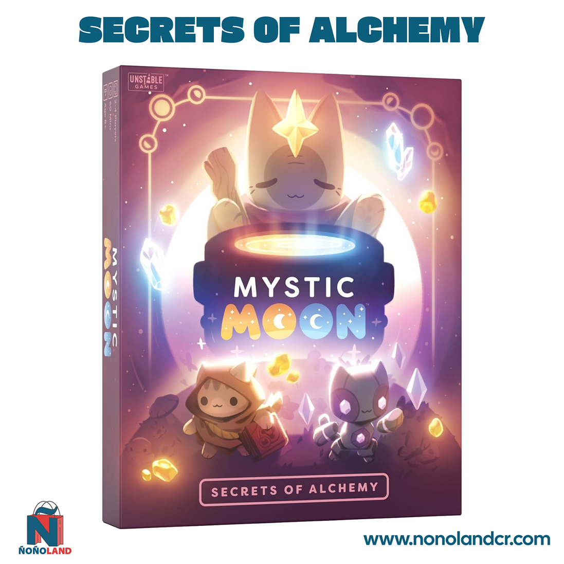 Mystic Moon: Secrets of Alchemy Expansión (Idioma: Inglés) - ÑoñolandCR