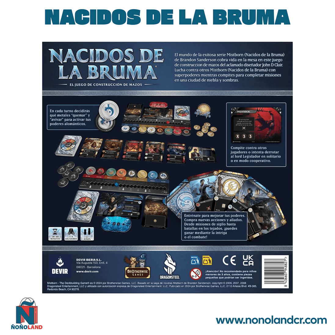 Nacidos de la Bruma (Idioma: Español) - ÑoñolandCR