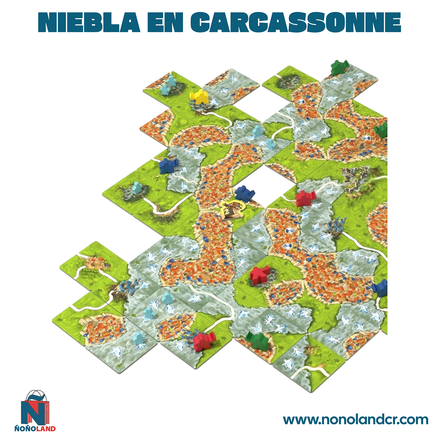Niebla en Carcassonne (Idioma: Español) - ÑoñolandCR