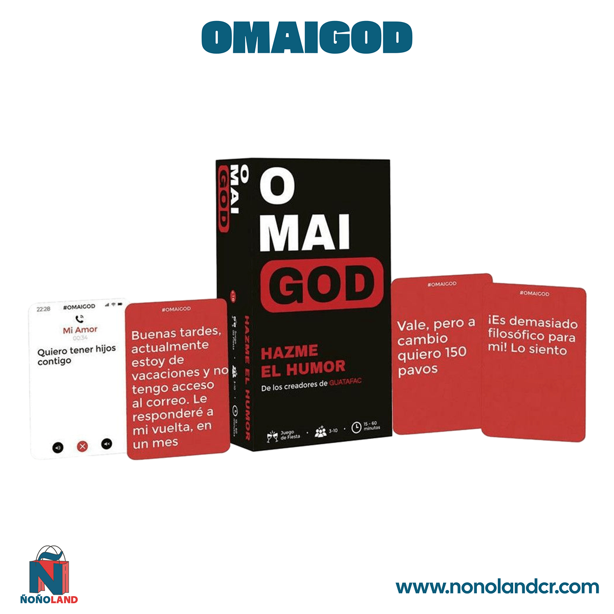 Omaigod (Idioma: Español) - ÑoñolandCR