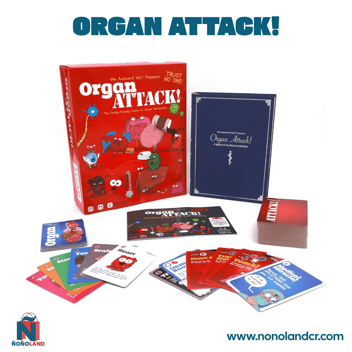 Organ Attack! (Idioma: Inglés) - ÑoñolandCR