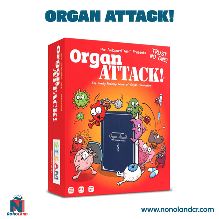 Organ Attack! (Idioma: Inglés) - ÑoñolandCR