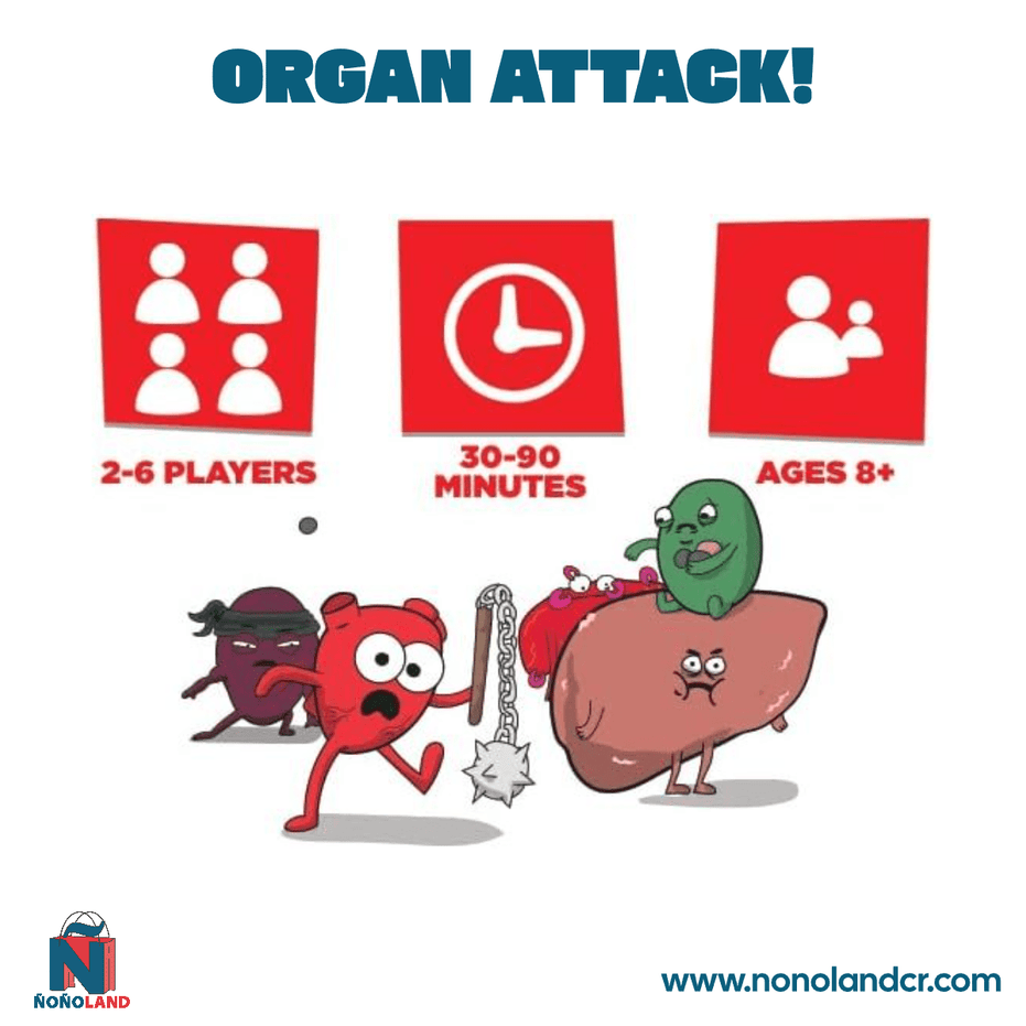 Organ Attack! (Idioma: Inglés) - ÑoñolandCR