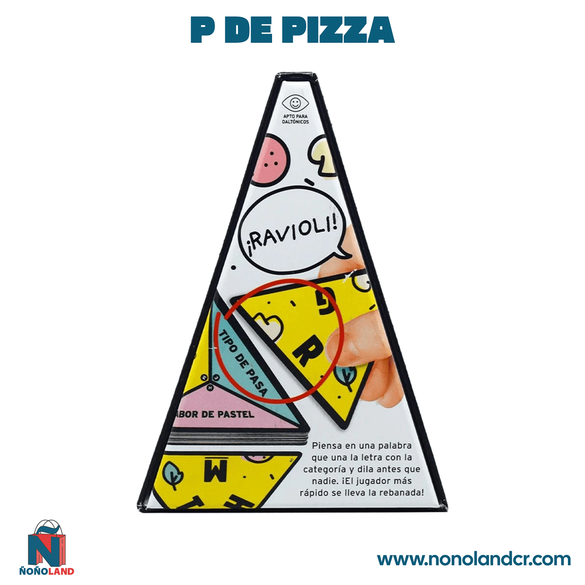 P de Pizza (Idioma: Español) - ÑoñolandCR