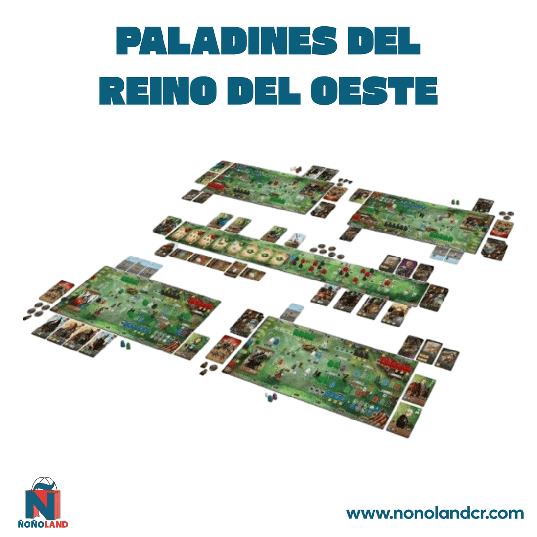 Paladines del Reino del Oeste (Idioma: Inglés y Español) - ÑoñolandCR