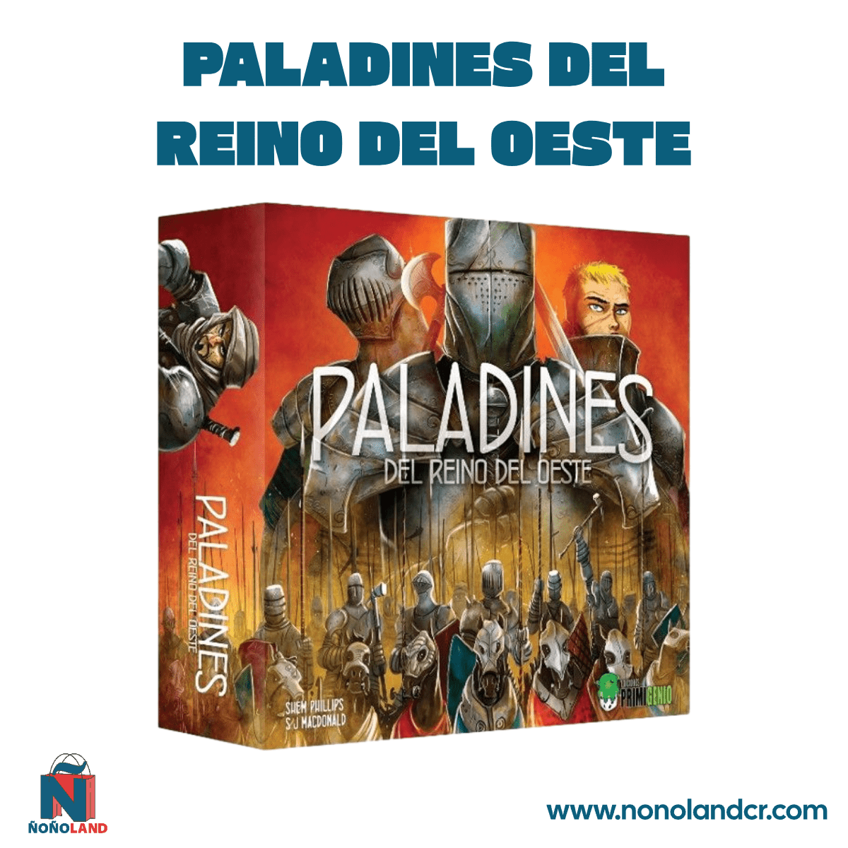 Paladines del Reino del Oeste (Idioma: Inglés y Español) - ÑoñolandCR