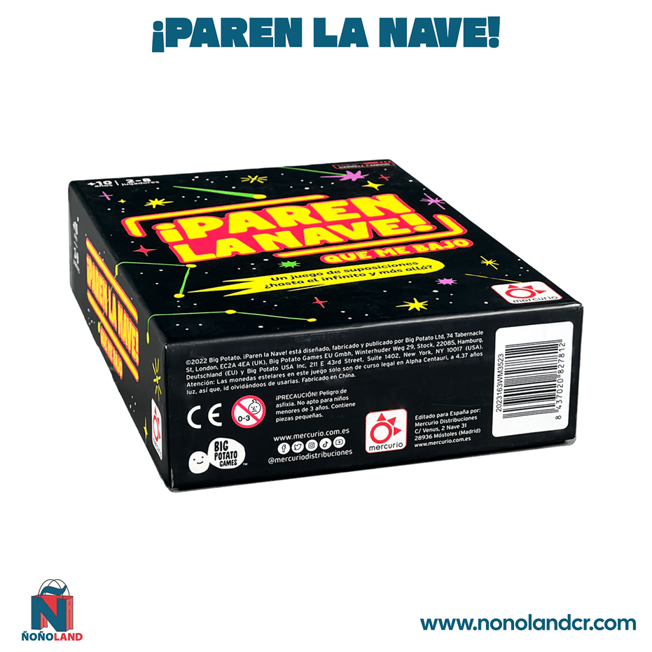 ¡Paren la nave! (Idioma: Español) - ÑoñolandCR