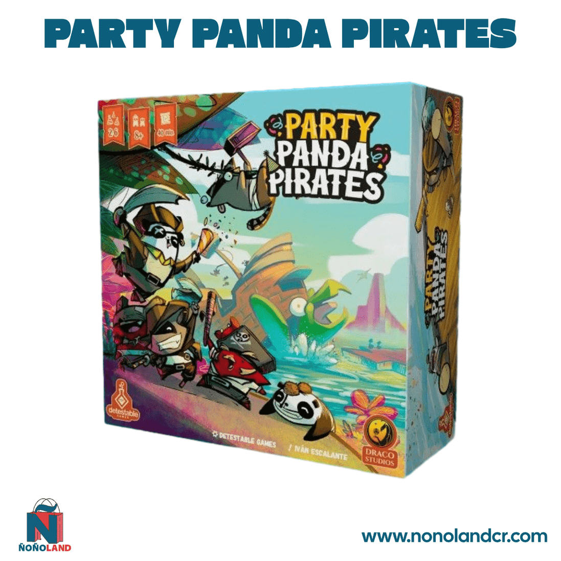 Party Panda Pirates (Idioma: Inglés) - ÑoñolandCR