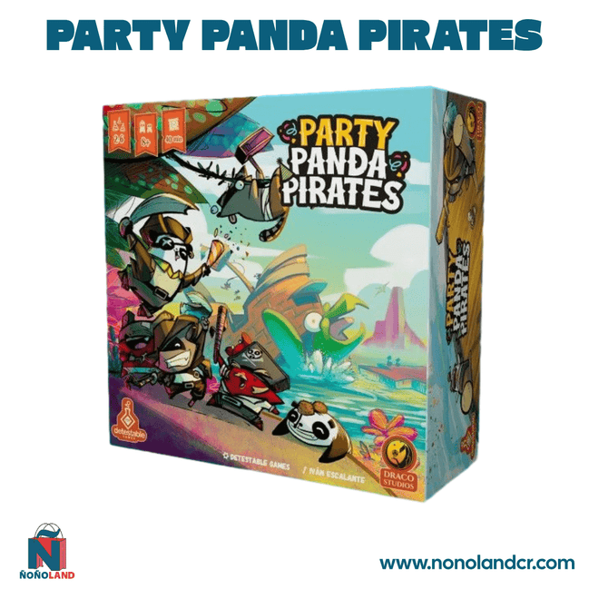 Party Panda Pirates (Idioma: Inglés) - ÑoñolandCR