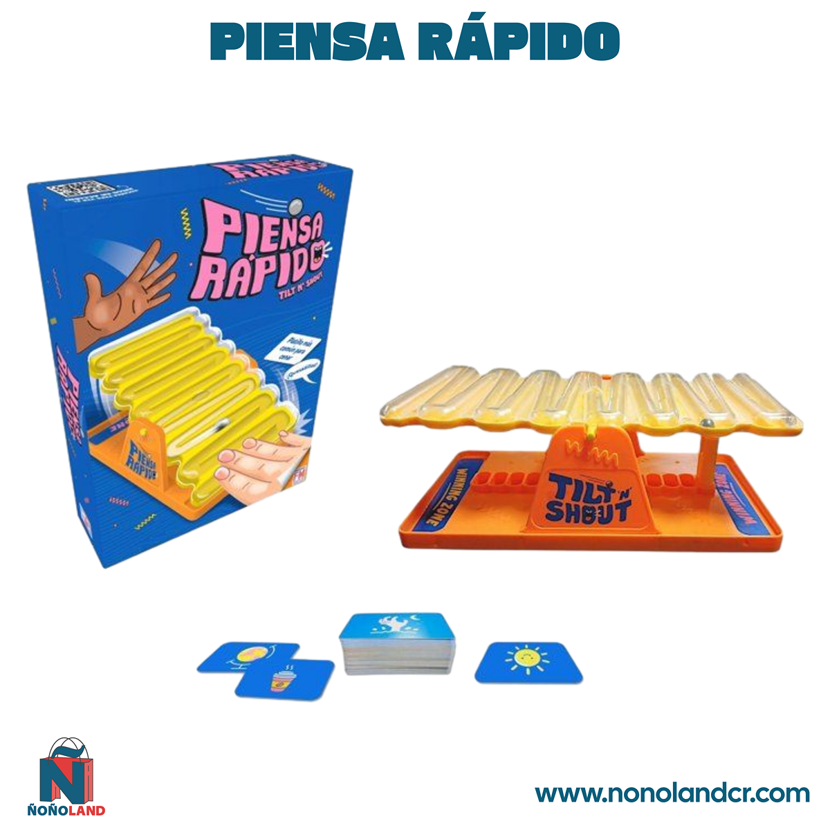Piensa rápido (Idioma: Español) - ÑoñolandCR