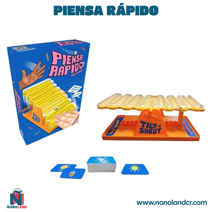 Piensa rápido (Idioma: Español) - ÑoñolandCR