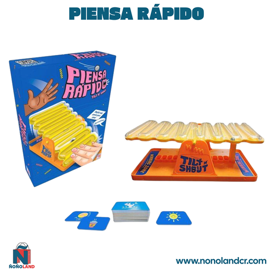 Piensa rápido (Idioma: Español) - ÑoñolandCR