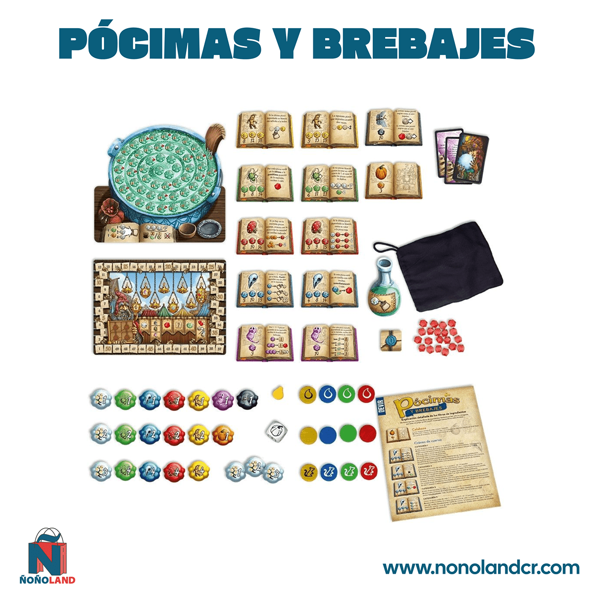 Pócimas y Brebajes (Idioma: Español) - ÑoñolandCR