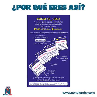 ¿Por qué eres así? (Idioma: Español) - ÑoñolandCR