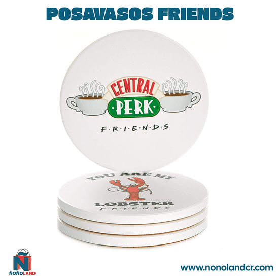 Posavasos Friends Set de 4 - ÑoñolandCR