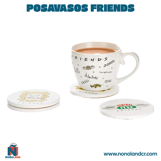 Posavasos Friends Set de 4 - ÑoñolandCR