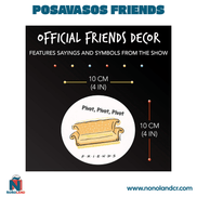 Posavasos Friends Set de 4 - ÑoñolandCR