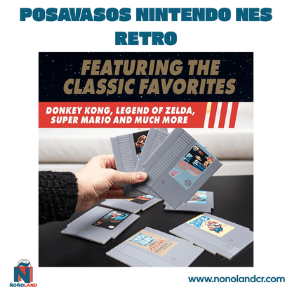 Posavasos Nintendo NES Retro - ÑoñolandCR