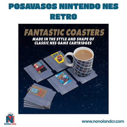 Posavasos Nintendo NES Retro - ÑoñolandCR