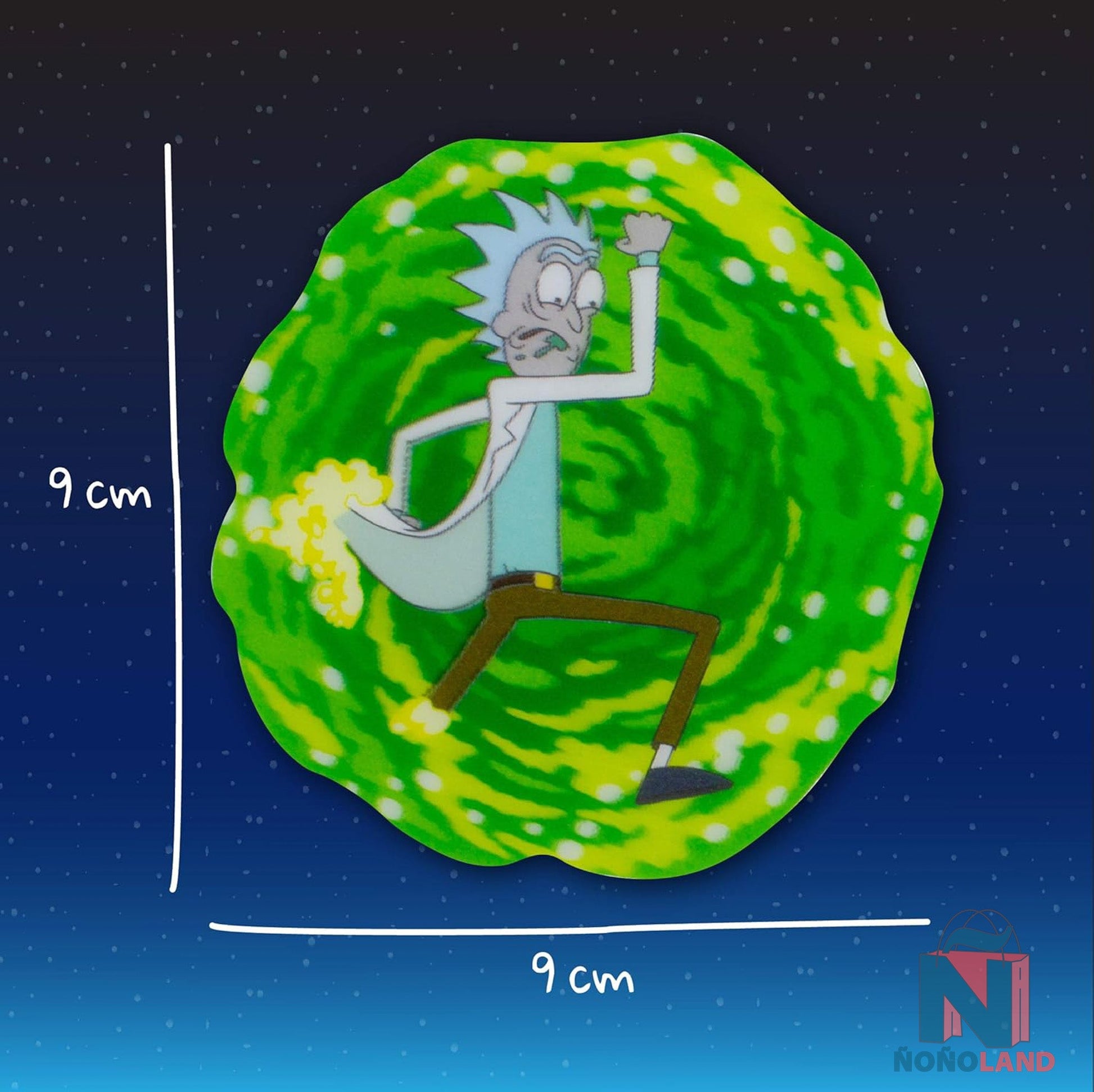 Posavasos Rick and Morty 3D Set de 4 - ÑoñolandCR