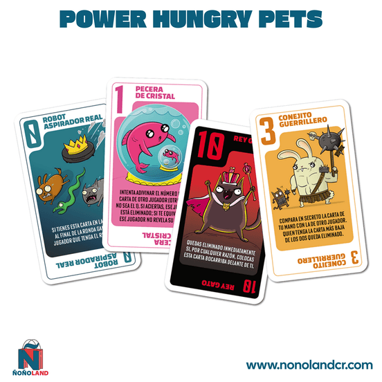 Power Hungry Pets (Idioma: Inglés y Español) - ÑoñolandCR