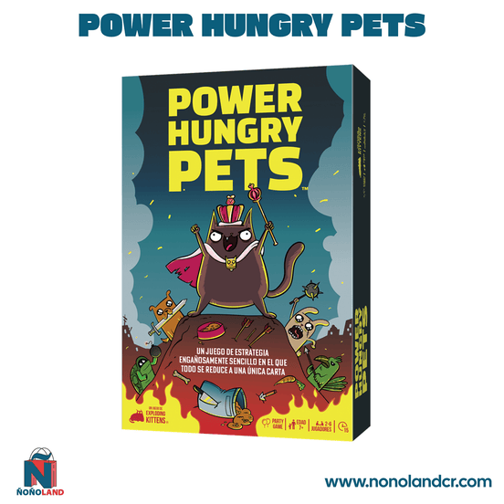 Power Hungry Pets (Idioma: Inglés y Español) - ÑoñolandCR