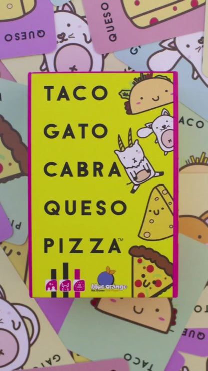 Taco Gato Cabra Queso Pizza (Idioma: Español)