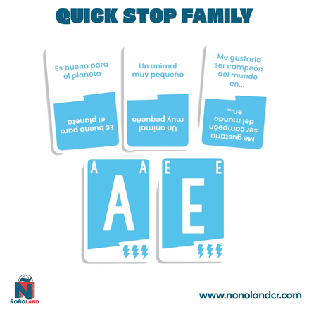Quick Stop Family (Idioma: Español) - ÑoñolandCR