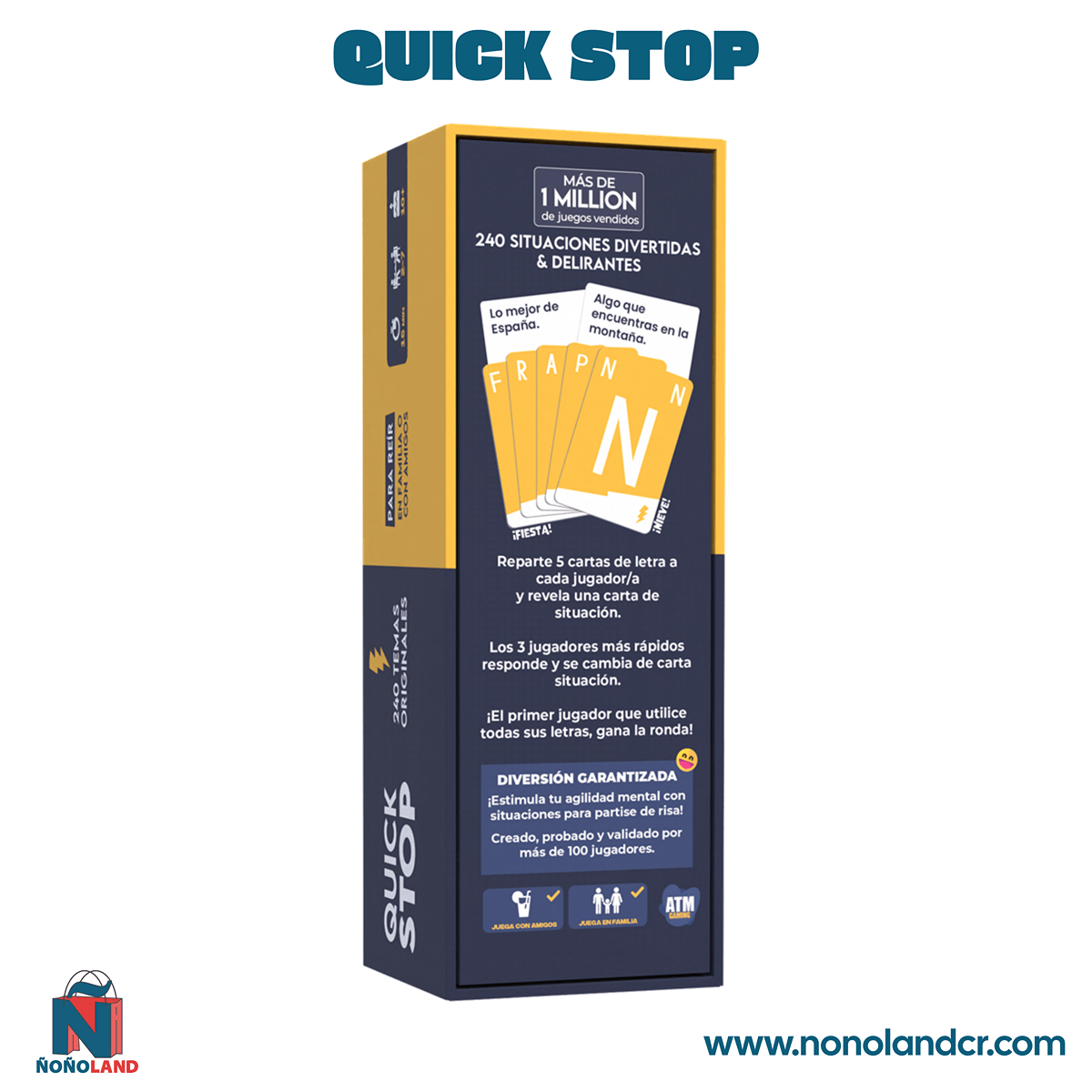 Quick Stop (Idioma: Español) - ÑoñolandCR