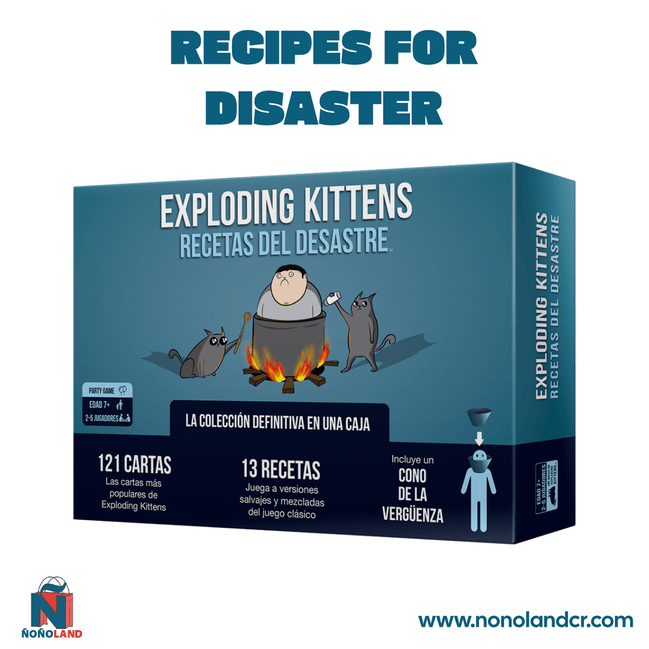 Recipes for Disaster (Idioma: Inglés y Español) - ÑoñolandCR