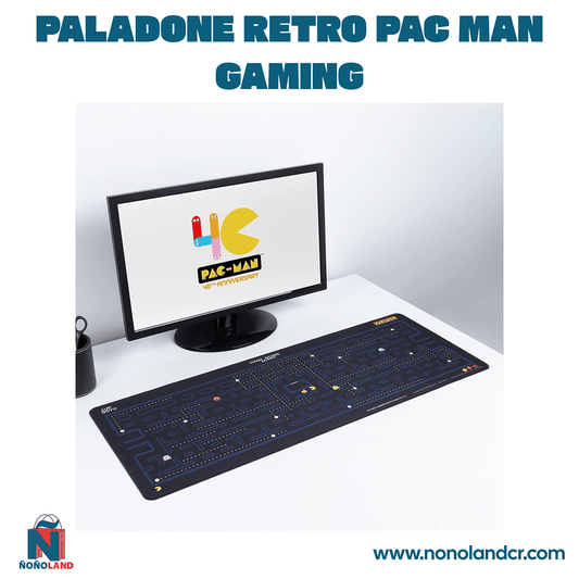 Retro Pac Man Gaming Mouse Pad - Largo - ÑoñolandCR