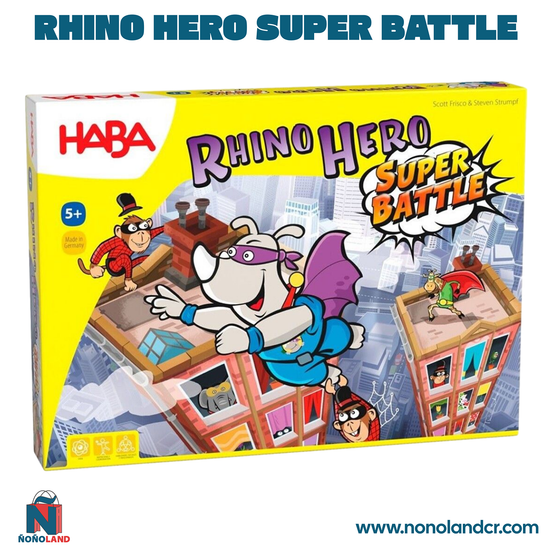 Rhino Hero Super Battle (Idioma: Inglés y Español) - ÑoñolandCR