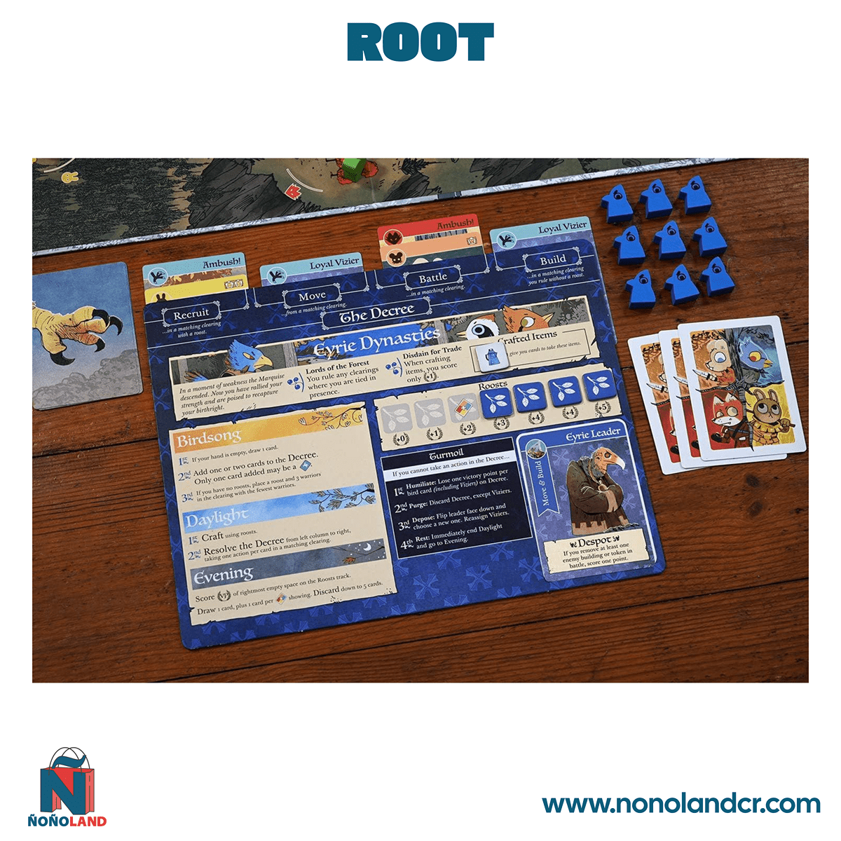 Root: A Game of Woodland Might and Right (Idioma: Ingles) - ÑoñolandCR