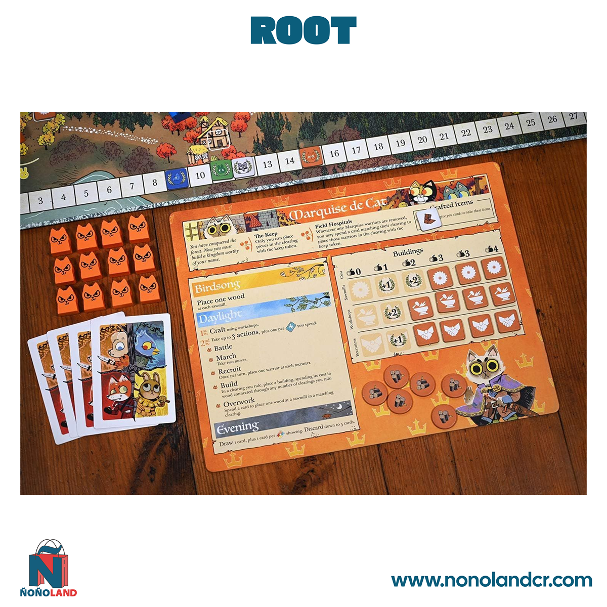 Root: A Game of Woodland Might and Right (Idioma: Ingles) - ÑoñolandCR
