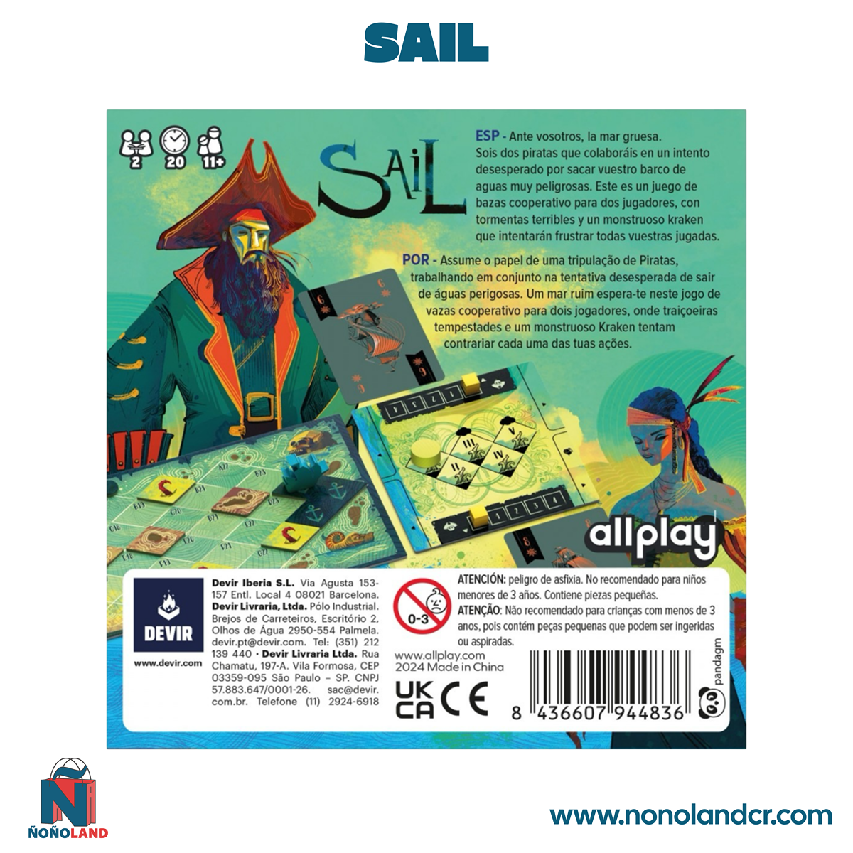 Sail (Idioma: Español) - ÑoñolandCR