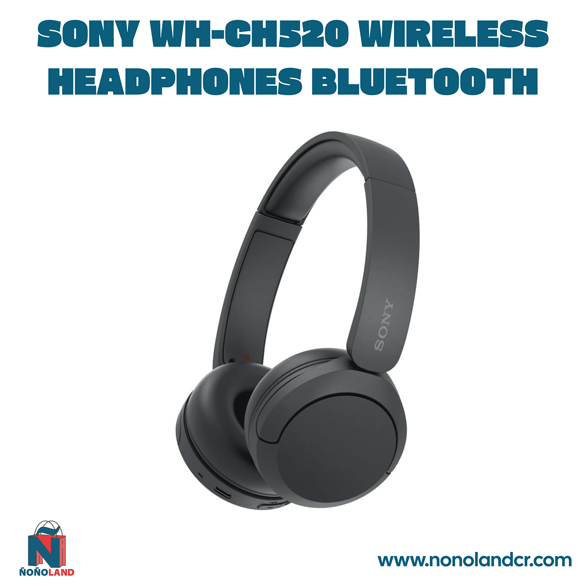 Sony WH - CH520 Wireless Headphones Bluetooth - ÑoñolandCR