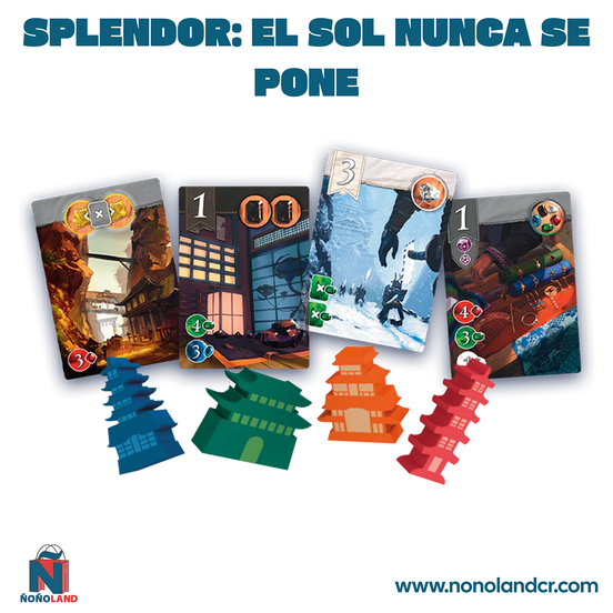 Splendor: El Sol Nunca se Pone (Idioma: Inglés y Español) - ÑoñolandCR