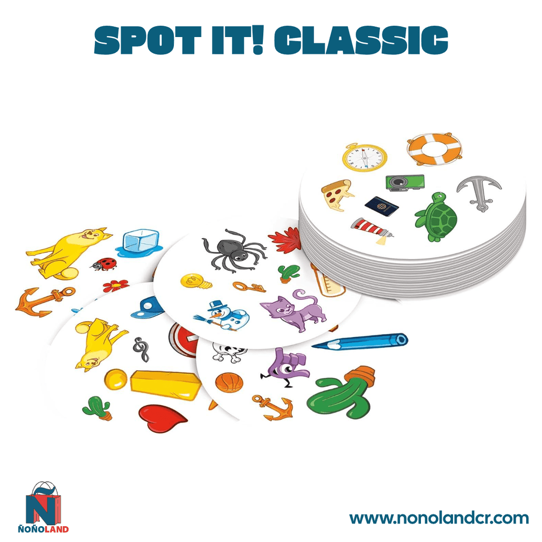 Spot It! Classic (Idioma: Multilingüe) - ÑoñolandCR