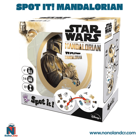 Spot It! Mandalorian (Idioma: Inglés) - ÑoñolandCR