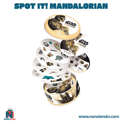Spot It! Mandalorian (Idioma: Inglés) - ÑoñolandCR