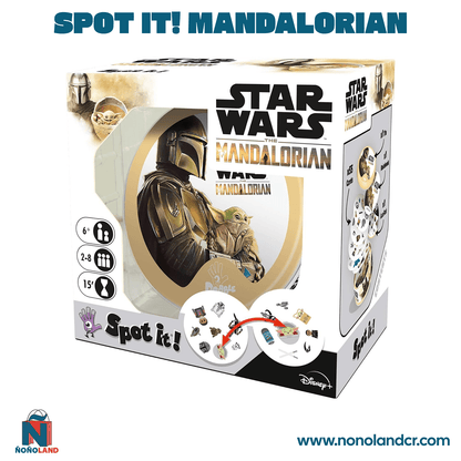 Spot It! Mandalorian (Idioma: Inglés) - ÑoñolandCR